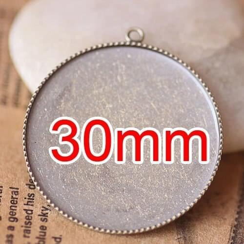 Free shipping!!! 100pcs bronze Cameo Frame Settings Connectors fit 30mm,Cameo Cab blank,pendant settings