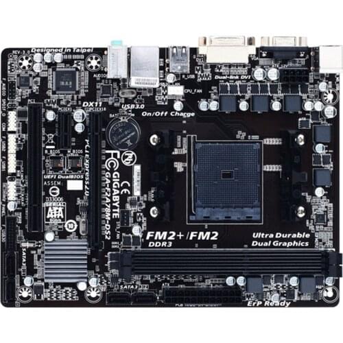 For GIGABYTE GA-F2A78M-DS2 M-ATX Motherboard FM2/FM2+ DDR3