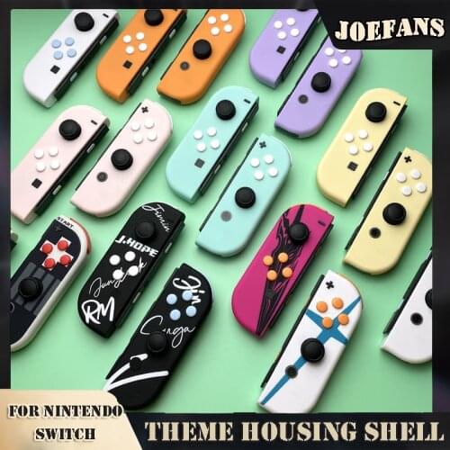 For Nintendos Switch JoyCon Replacement Housing Shell Case L R ZL ZR SL SR ABXY Buttons Set Switch NS Joy-Con Controller Housing