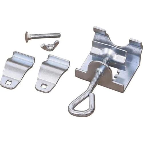 Umbrella Stand Parasol Fixing Clip Stable Fixed Bracket For Sun Umbrellas Steel Part Heavy Duty Outdoor Patio Beach Clamp