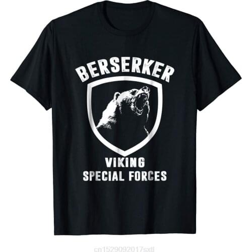 BERSERKER VIKING SPECIAL FORCES T SHIRTFunny Short Sleeve Tshirts Summer Hip Hop Casual Tops Tees