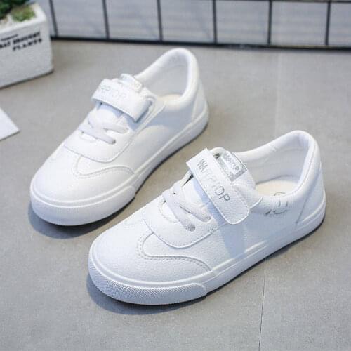 Kids Sneakers Boys Shoes Girls Trainers Children White School Student Shoes Casual Soft Sole Breathable Spring Autumn Shoes 2021