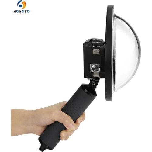 Action Camera Dome Port Lens Cover Waterproof Housing Case Floating Handle Bracket Adapter Screw For Gopro Hero 6 5 Accessories