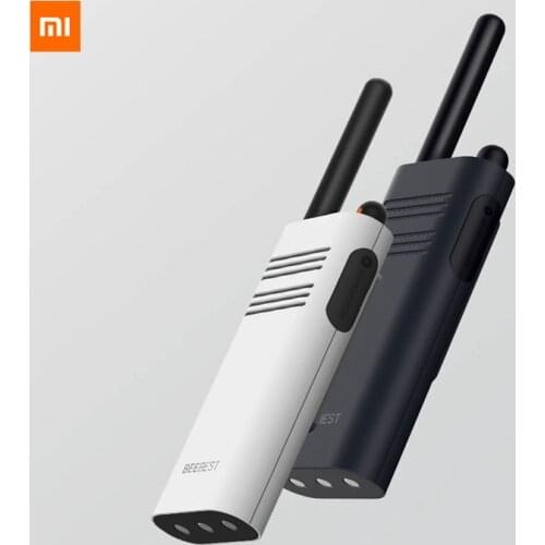 Original New Xiaomi Beebest Smart Walkie talkie 1-5 km call 16 channel anti-jamming Long standby handheld smart interphone