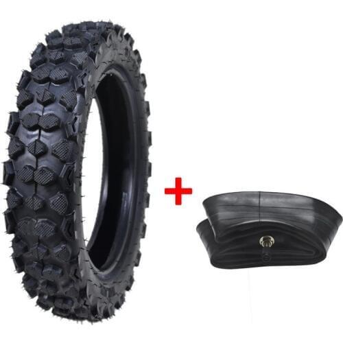 Genuine 3.00 - 10 80/100 10" inch Rear Knobby Motorcycle Tyre Tire + Wheel Tube PIT PRO Trail Dirt Bike