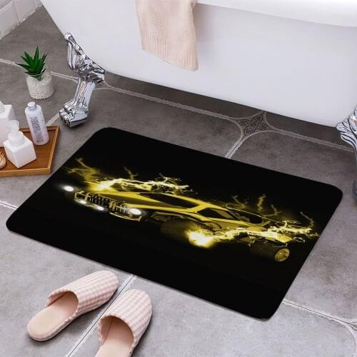 Rocket League octane Carpet Areas Rug Non-slip Floor Mat Rug 3D Printing Living Room Bedroom Door Mat Home Decoration