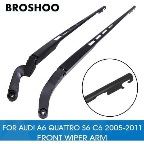 Car Front Window left/Right Windshield Windscreen Wiper Arm 4F1955407B/4F1955408B For Audi For A6 QUATTRO S6 C6 2005-2011