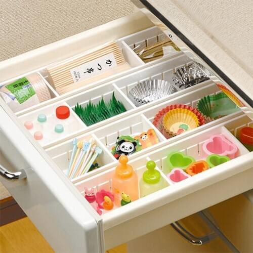 1Pcs Kitchen Cutlery Drawer Organizer Drying Cutlery Tray Spoon Divider Storage Box Forks Storage Container for Kitchen Utensils