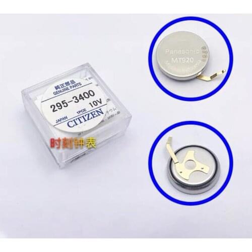 1pcs/lot 295-3400 NEW MT920 long legs Light kinetic energy watch rechargeable battery