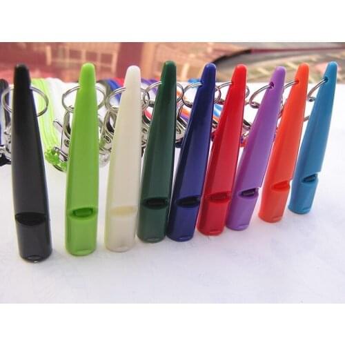 1PC Dog Whistle With Lanyard For Pet Kawaii Training Obedience Whistle Quiet Dog Trainning Whistles Pet Puppy Dog Supplies