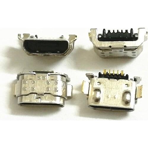 100PCS Charging Port Connector Micro USB Connector Jack Micro USB Socket Charger For LG K9 X210 LM-X210EM LMX210EM