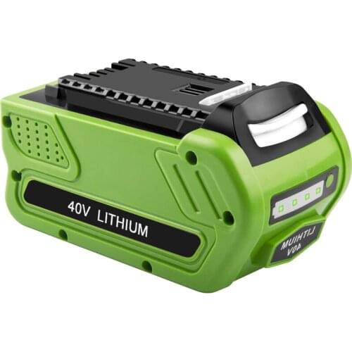 40V 5.0Ah Replacement Rechargeable Lithium Battery GreenWorks G-MAX 29472 29462 Power Tools 29252 20202 22262 25312 22272 27062