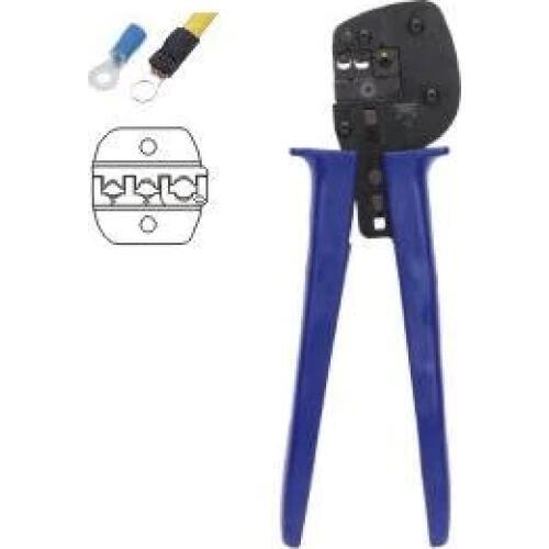 A-056J ratchet crimping tool for press 0.5-6mm2 insulated cable terminals butt connectors with ABS handle