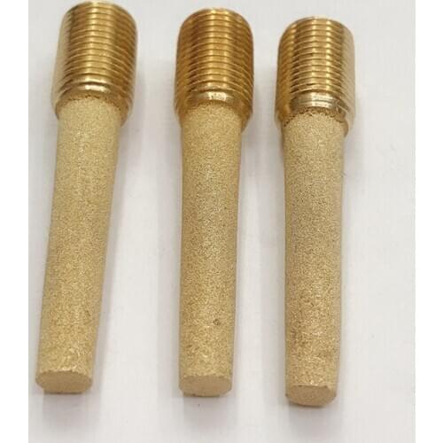 BSL Type Air 1/8" 1/4" BSP Air Silencer Pneumatic Brass Muffler