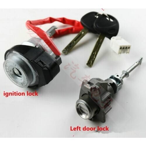 Car Left door lock cylinder for Kia Sportage whole set door lock cylinder with ignition door lock cylinder