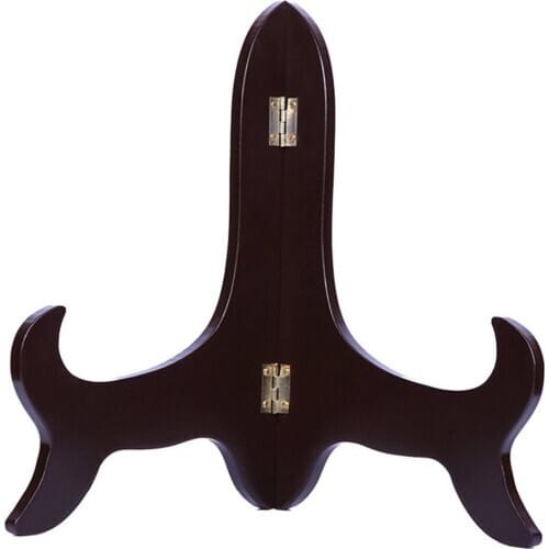 Wood Folding Display Plate Stand Easels W2003