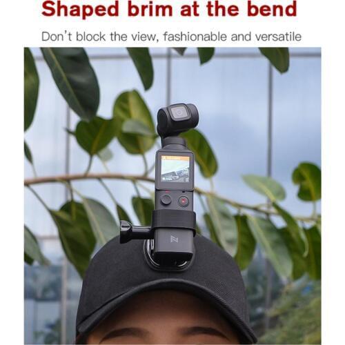 Expansion Bracket Holder Hat Camera holder For FIMI PALM Handheld Camera Accessories For Osmo Action Gopro 8 Insta360