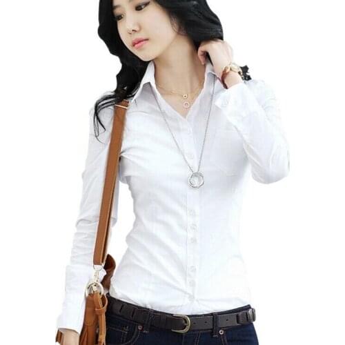 HZCX FASHION Womens White Shirts