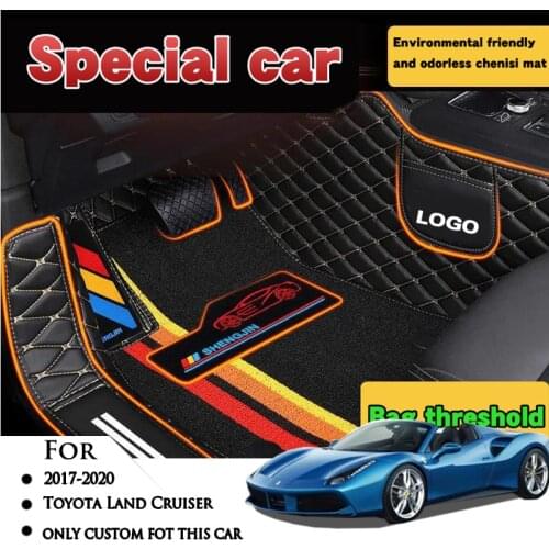 High Quality Carpets For Toyota Land Cruiser 2020 2019 2018 2017 Car Floor Mats Styling Custom Interior Accessories Leather Rugs