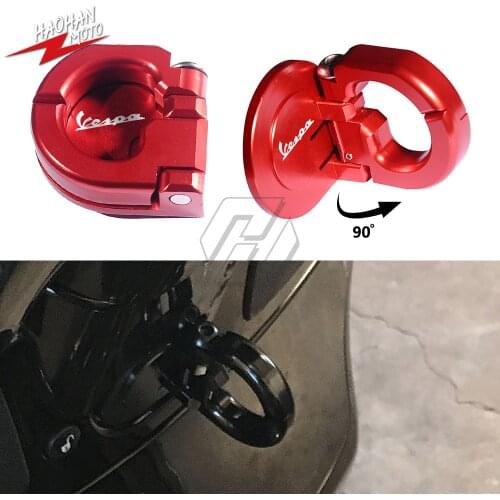 For Piaggio Beverly 300 Medley Liberty 150 125 ZIP50 VESPA GTS 300 Motorcycle Foldable Storage Helmet Hook Crochet