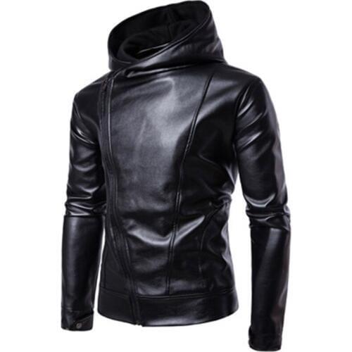 Xxxxl xxxl xxl Autumn Mens PU Leather Jacket For Men Fitness Fashion Suede Jacket Casaco Masculino Casual Coat Clothing