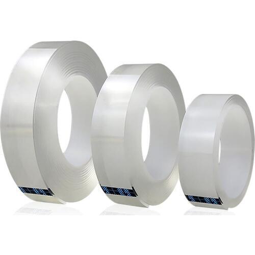 1/2/3/5m Reusable Double-Sided Adhesive Nano Traceless Tape Removable Sticker Washable Adhesive Loop Disks Tie Glue Gadget