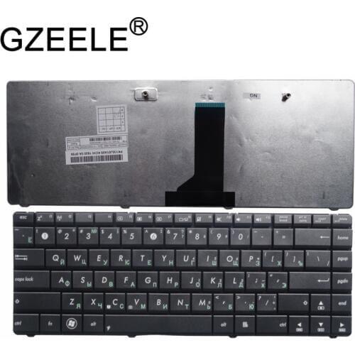 GZEELE new russian laptop keyboard for ASUS X45A X85V X45C X45U X45VD X45VD1 RU black