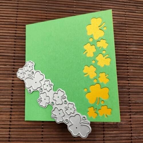Easter Clover Metal Cutting Dies Stencil Scrapbooking DIY Album Stamp Paper Card Embossing Decoration Craft D31 20 Dropshipping