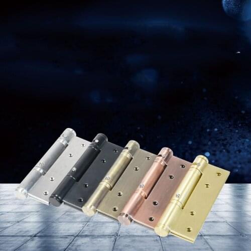 Self closing hinge Multi function door auto closer 4/5" Hydraulic buffer mute hinges Home wooden/metal anti-theft door hardware