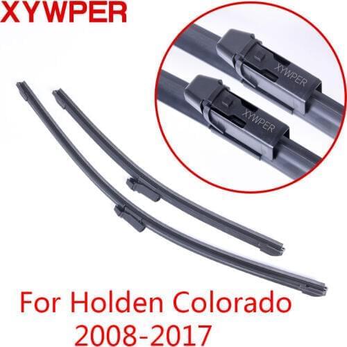 XYWPER Wiper Blades for Holden Colorado RC RG 2008 2009 2010 2011 2012 2013-2017 Car Accessories Soft Rubber Windshield Wipers