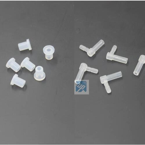 1000pcs tube bend /pipeline connector+1000pcs tube rubber /pipeline sleeve usd for ciss free shipping