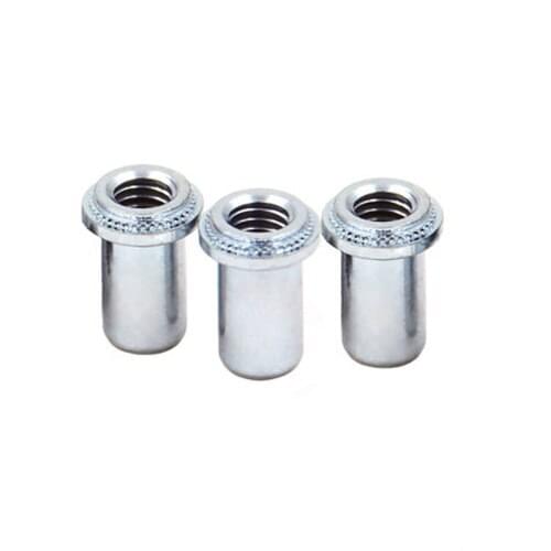 20pcs B-M5-1/2 B-M6-2/1/0 Closed stud Waterproof Seal studs Rivet nut column Carbon steel galvanized