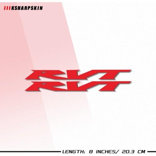 Motorcycle sticker accessories Fuel tank Wheels helmet Reflective body sign personality decoration sticker For HONDA RVT rvt