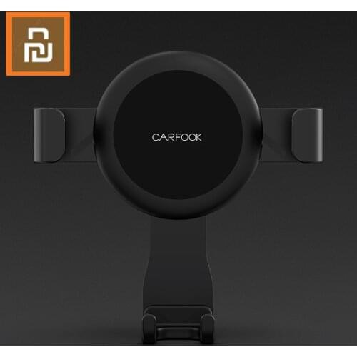 Youpin CARFOOK Gravity Sensor Car Holder Bracket with G-Sensor One-handed Operation Multi-device Air Outlet Clip Holder