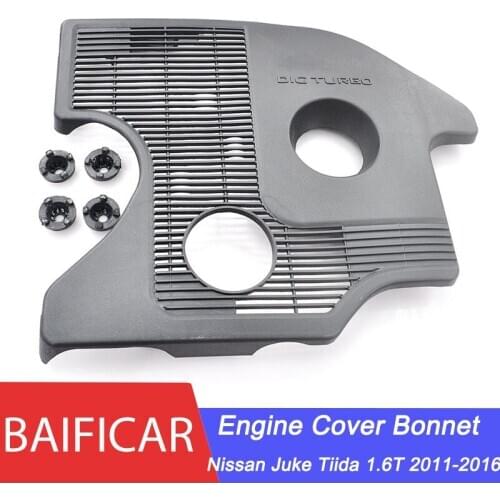 Baificar Brand New Engine Cover Bonnet With Rubber 14041-3DD0A For Nissan Juke Tiida 1.6T 2011-2016