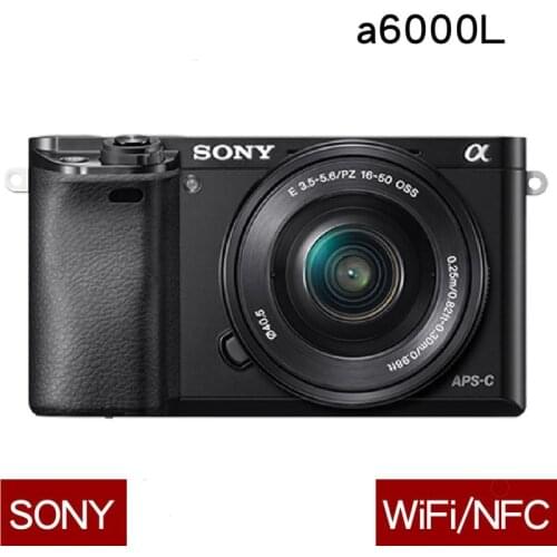 New Sony A6000 Mirrorless Digital Camera ILCE-6000L with 16-50mm Lens -24.3MP -Full HD Video Brand New