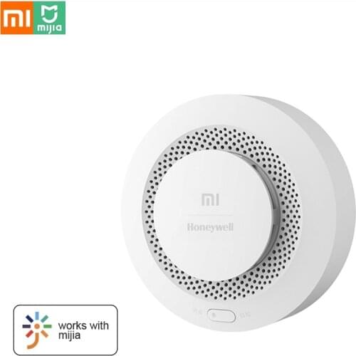 XIAOMI MIJIA Smoke Detector Honeywell Sensor Fire Alarm Audible&Visual Alarm Work With Gateway 2 Smart Home Remote APP Control