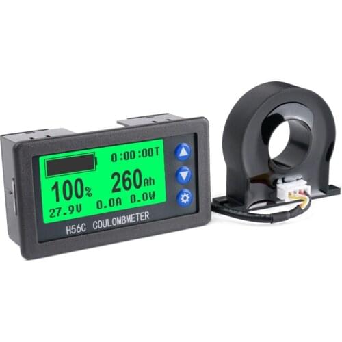H56CH Holcoulomb Meter Lithium-lead Acid Batteries Battery Display Electric Vehicle Saloon Car Battery Meter