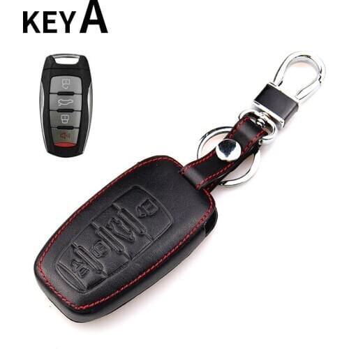 Metal leather Car Key Shell Cover Case keychain For Great Wall HAVAL H1 H2 H3 H5 H6 H7 H8 H9 M4 M6 Concept COUPE F7x SC C30 C50