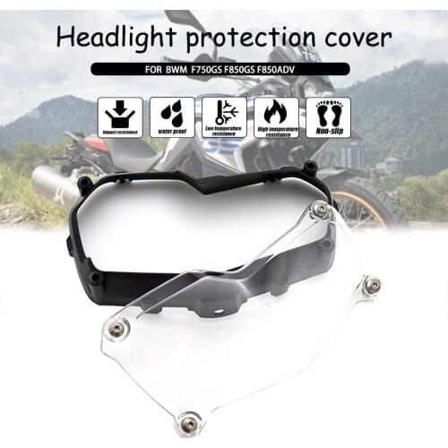Headlight Cover Lamp Patch For BMW F750GS F850GS/ADV 2018-2021 NEW-Motorcycle Front Headlight assembly Guard Protector Grille
