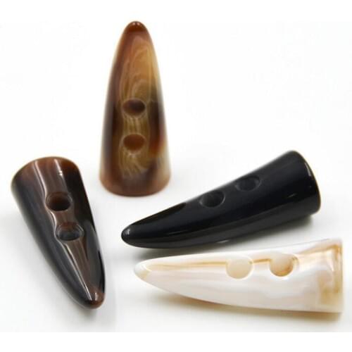 100pcs solid color buttons sewing 2 holes resin ox horn plastic buttons children garments overcoat buttons for ladies clothes