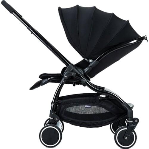 Recounts baby stroller umbrella car light 4runner suspension folding child baby car travel 6 pcs free gifts brand pram