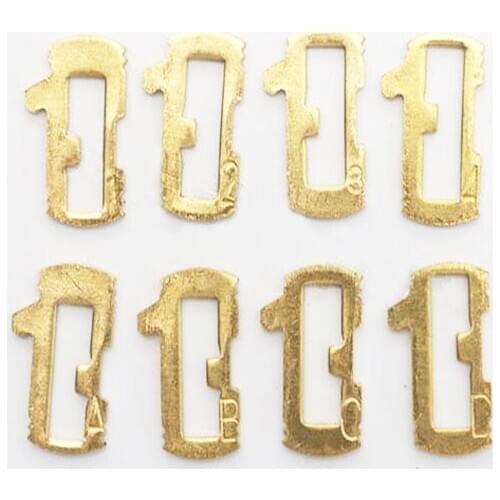 Repair Accessories SIP22 Car Lock Reed Locking Plate For Fiat Alfa Romeo Car Lock Reed Total 200PCS(8 models)