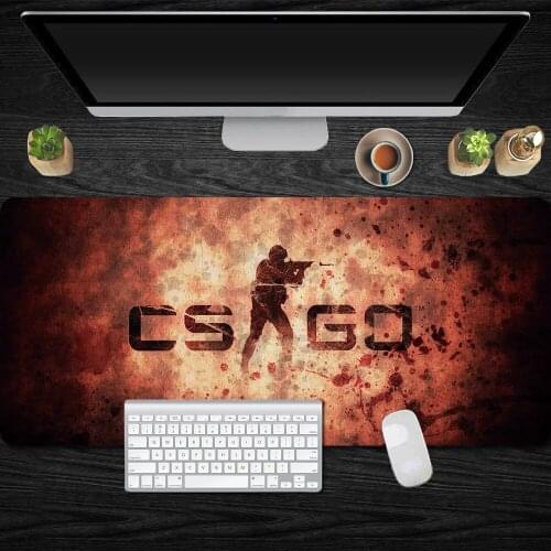90x40cm 60x30cm 70x30cm Gaming Mouse Pad Rubber Gamer Large Mousepad Keyboard Desk Mice Mat For Laptop Desktop CSGO Play Mats
