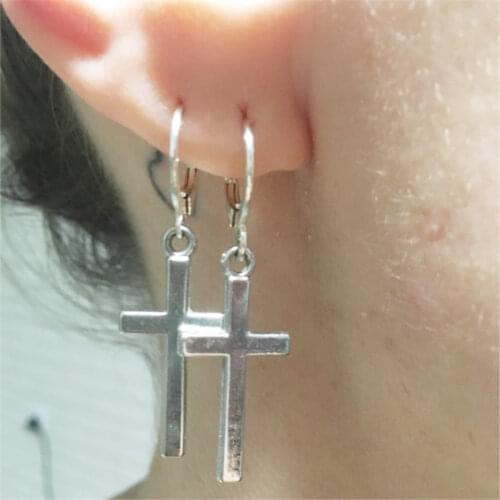 Fashion Earrings For Women Details Cross Upper Ear Cartilage Exquisite Earring Piercing Ornaments Sets Statement Earrings