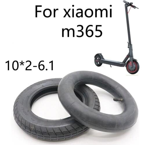 10 Inch Tire for Xiaomi Mijia M365 Electric Scooter Tire Refitting Outer Tyre 10x2 Inflation Wheel Tyre Inner Tube
