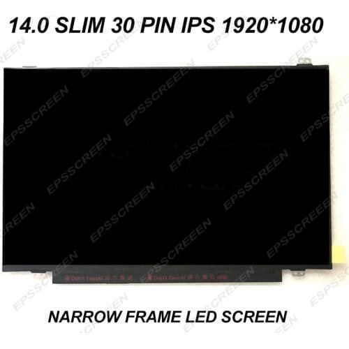 NEW REPLACE 14.0" LED/LCD SCREEN FOR HUAWEI HONOR MagicBook VLT-W50 FULL HD SMALLER FRAME DISPLAY 30 PIN IPS super slim MATRIX