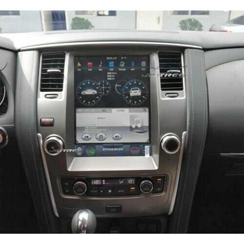 Tesla style screen Android Car stereo Radio For Nissan Patrol 2013-2017 Car Video MP3 Multimedia Player GPS Navigation head unit