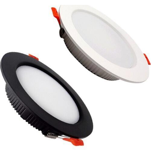 LED Down lights 3W 5W 7W 9W 12W 15W 18W 24W 30W LED Downlight Outdoor Leds Ceiling Lamp For Bathroom Bulb