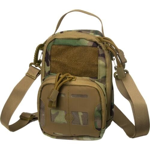 Tactifans Daily Essentials PouchLaser Cut EDC Shoulder Climbing Bags Handbag MOLLE Waist Nylon Tactical Hunting Accessories